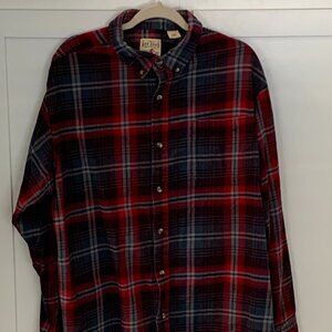 Mens 2X Redhead Flannel